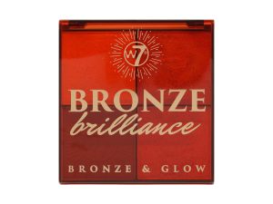 W7 Cosmetics Bronze Brilliance – Light/Medium Bronze & Glow Palette