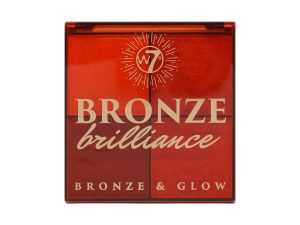 W7 Cosmetics Bronze Brilliance – Medium/Dark Bronze & Glow Palette